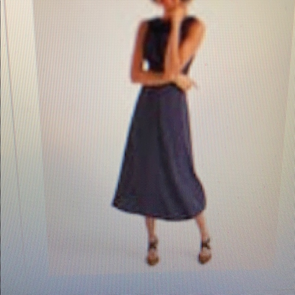 Boden Clarissa Midi dress, navy blue, size 6R